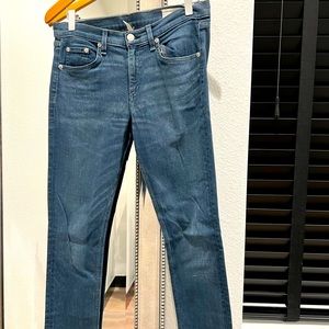 RAG & BONE SKINNY JEANS; COLOR: LORETO; SIZE: 29